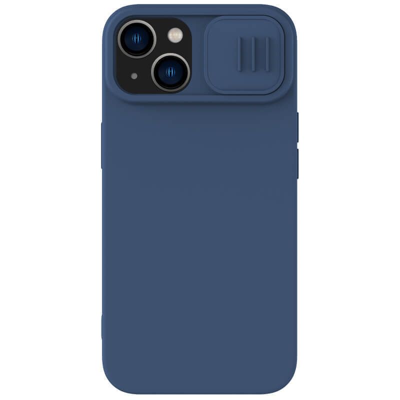 

Накладка Nillkin CamShield Silky Magnetic Silicone Case для iPhone 14 (темно-синий)