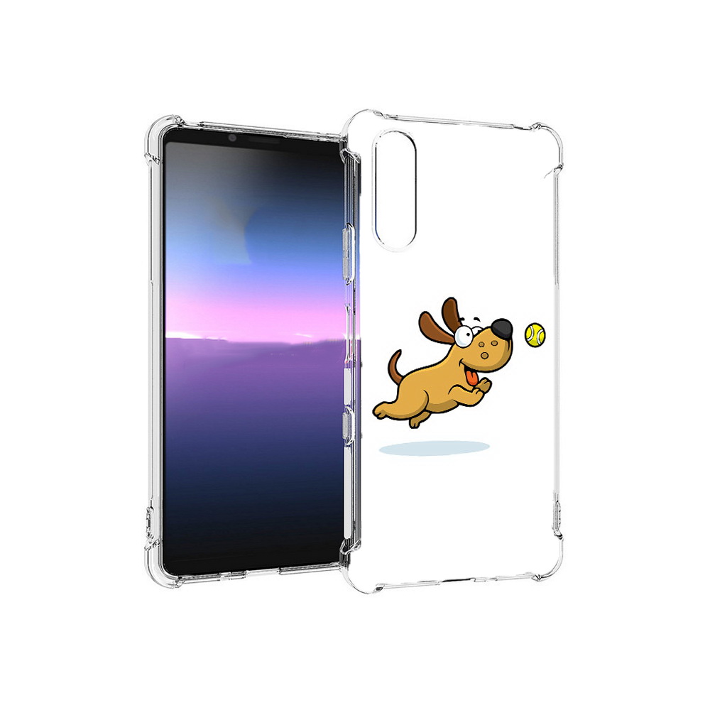 

Чехол MyPads Tocco для Sony Xperia 10 III пёсик (PT161504.223.563), Прозрачный, Tocco
