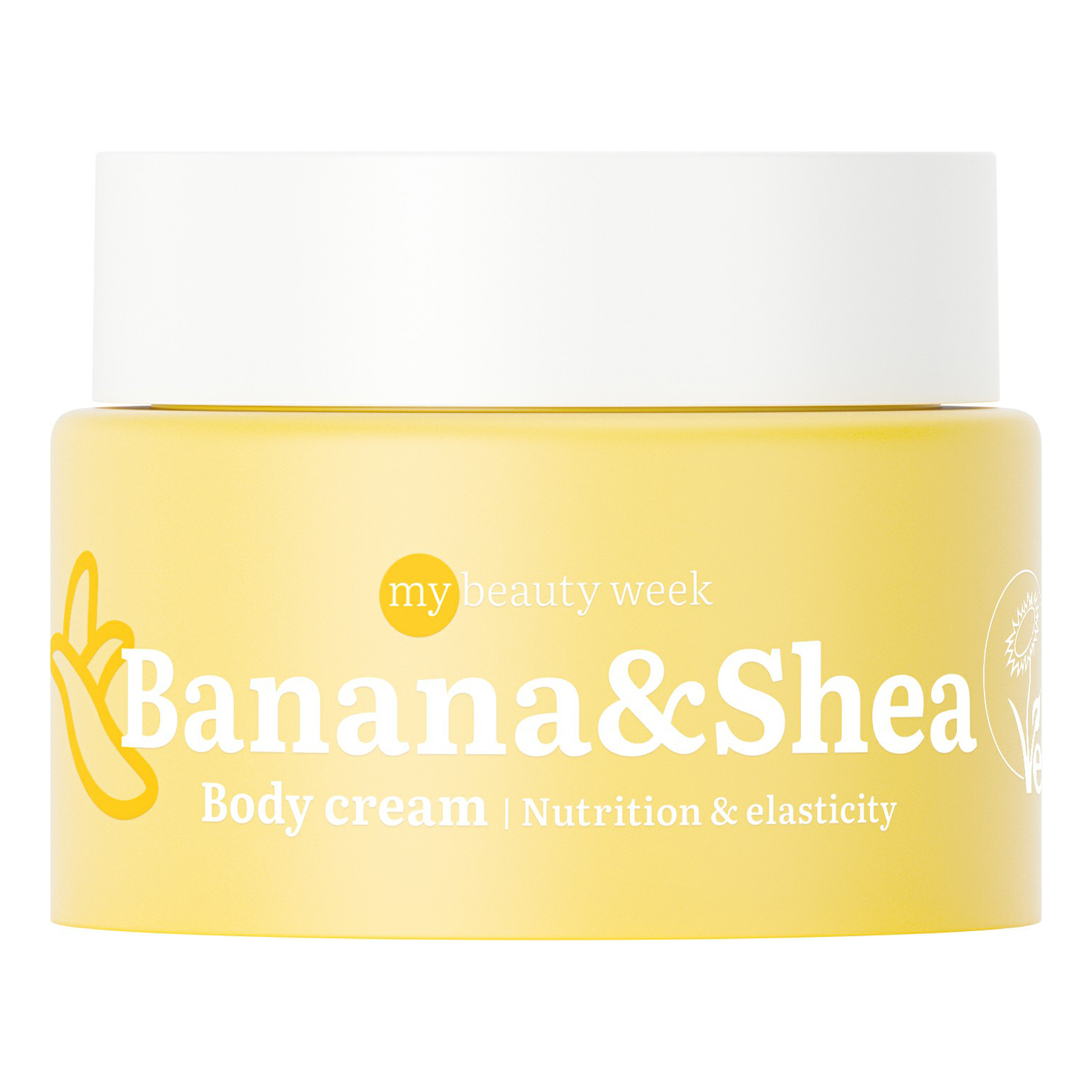 Крем для тела 7Days My Beauty Week Banana&Shea питание и эластичность, 100 мл