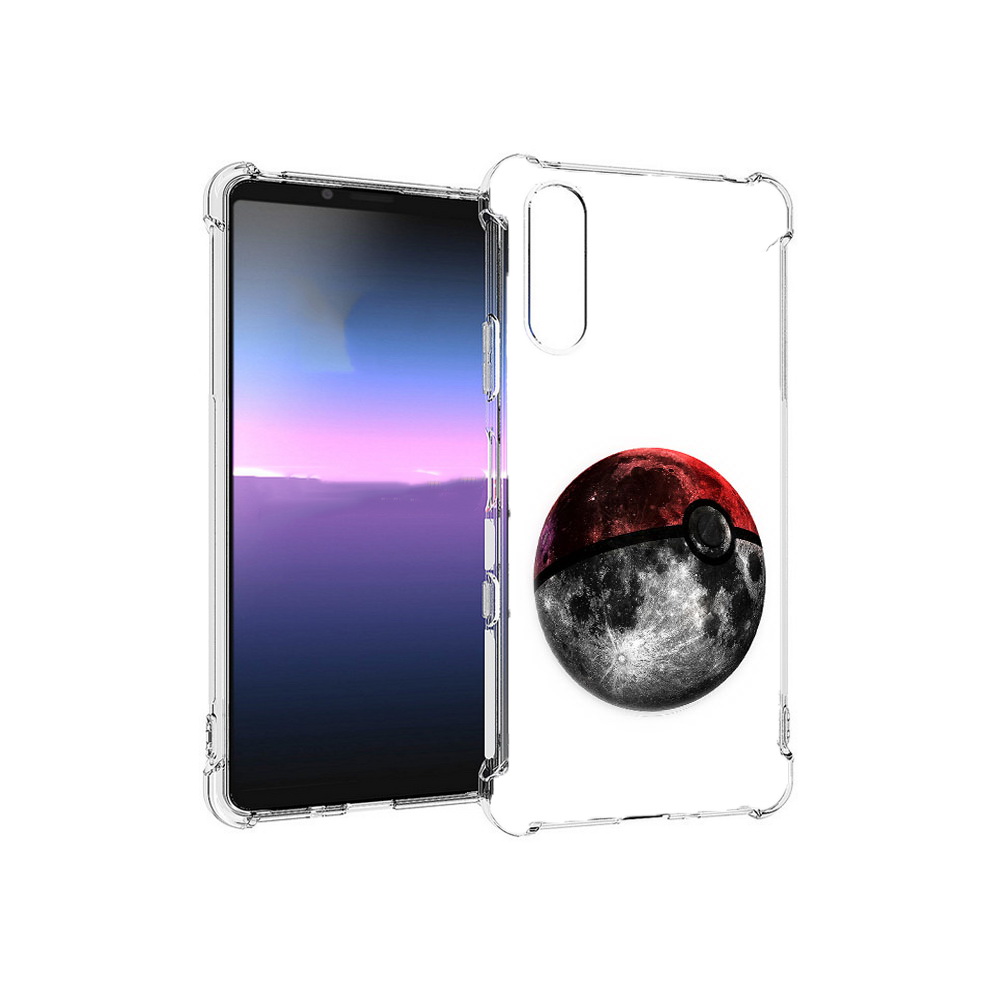 

Чехол MyPads Tocco для Sony Xperia 10 III планета покебол (PT161504.223.543), Прозрачный, Tocco