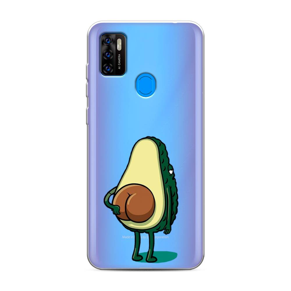 

Чехол Awog на ZTE Blade A7s 2020 / ЗТЕ Блэйд A7s 2020 "Попа авокадо", Разноцветный, 133950-10