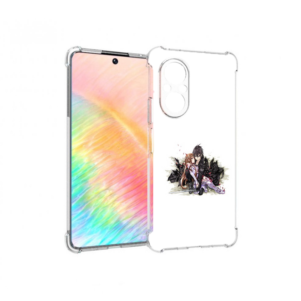 

Чехол MyPads Tocco для Honor 50 SE аниме асуна (PT223907.20.222), Прозрачный, Tocco