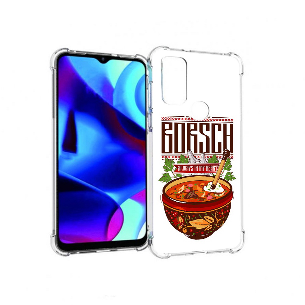 

Чехол MyPads Tocco для Motorola Moto G русский борщ (PT227075.349.589), Прозрачный, Tocco