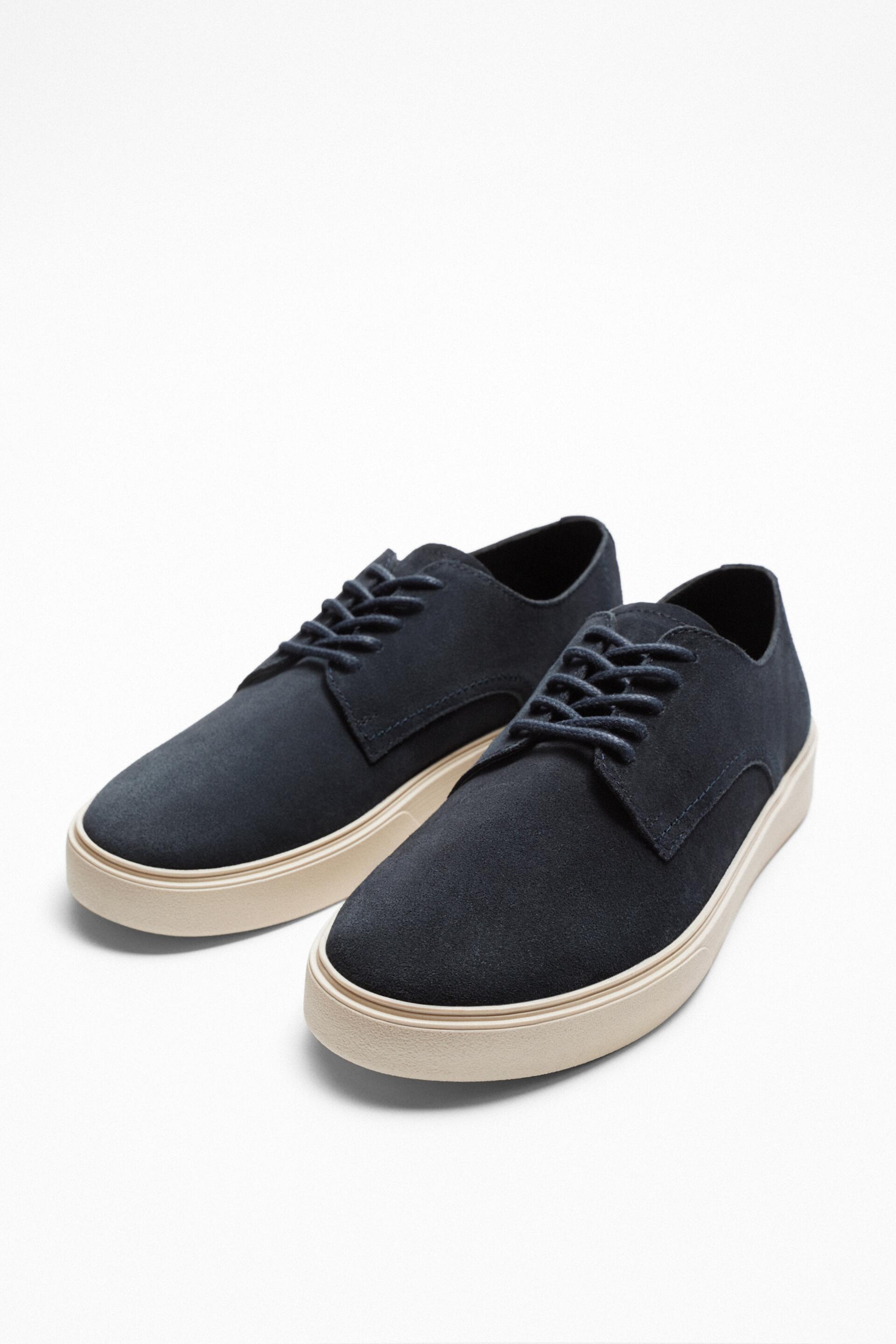 

Кеды мужские ZARA 12502120 синие 39 EU (доставка из-за рубежа), Синий, 12502120
