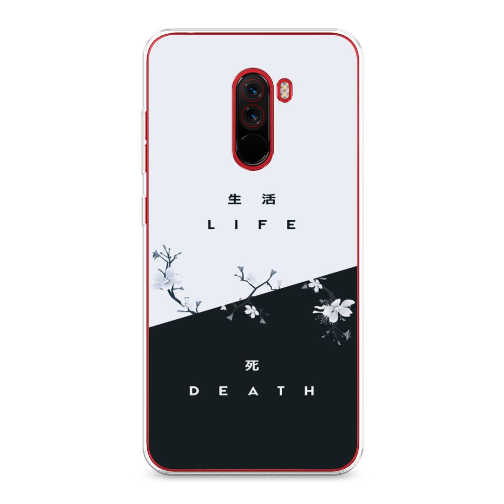 

Чехол Awog на Xiaomi Pocophone F1 "Life and death", Разноцветный, 34450-7