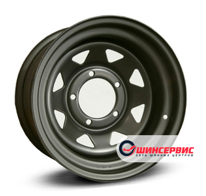 

Диски штампованные ORW 69M R15x8.0J 5x139.7 ET0 ЦО110.0, Черный, 69M