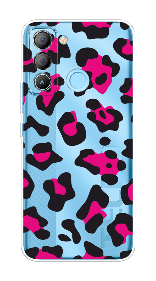 

Чехол на Tecno POP 5 LTE "Pink cow spots", Черный;розовый, 303050-1