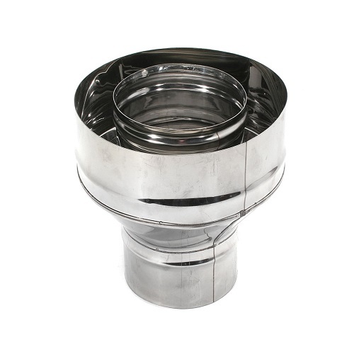 

Переход с одноконт. на двуконт. d=150/250мм AISI 304/0,8мм/0,5мм