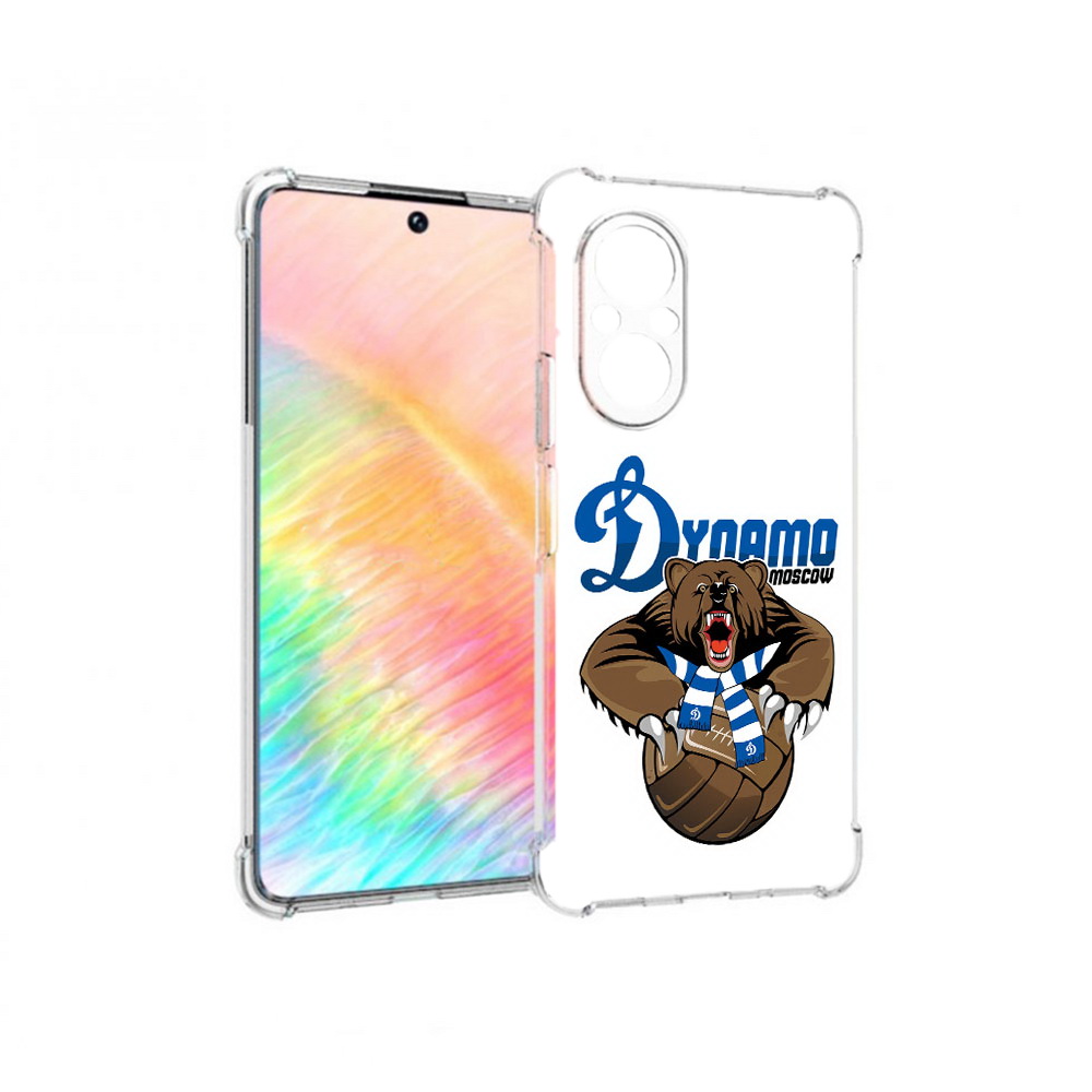 

Чехол MyPads Tocco для Honor 50 SE ФК Динамо медведь (PT223907.20.175), Прозрачный, Tocco