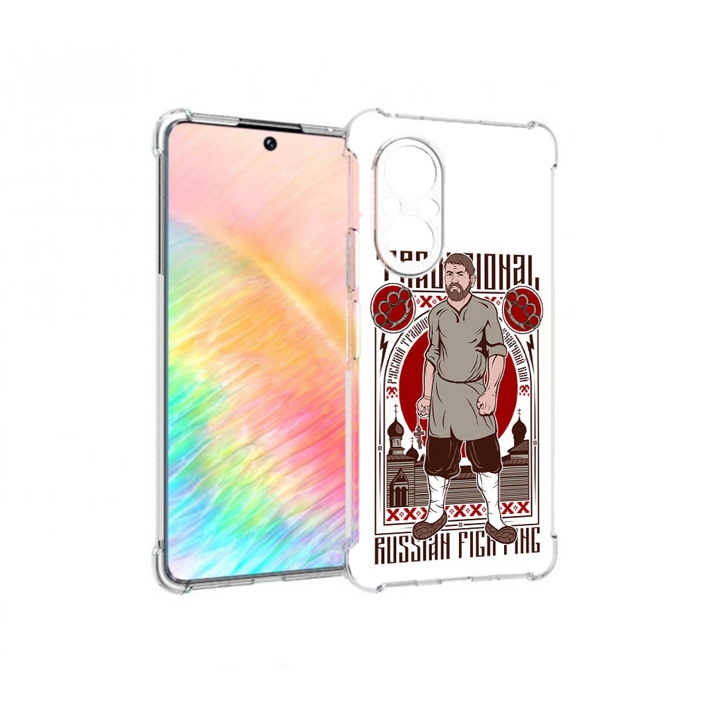 

Чехол MyPads Tocco для Honor 50 SE Традициональный мужчина (PT223907.20.173), Прозрачный, Tocco