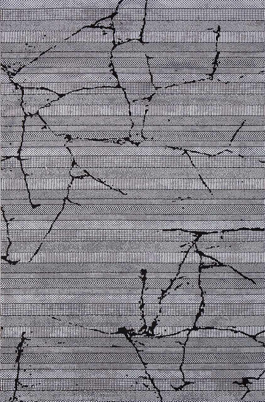 

Ковер турецкий AkTs 234x340 см серый