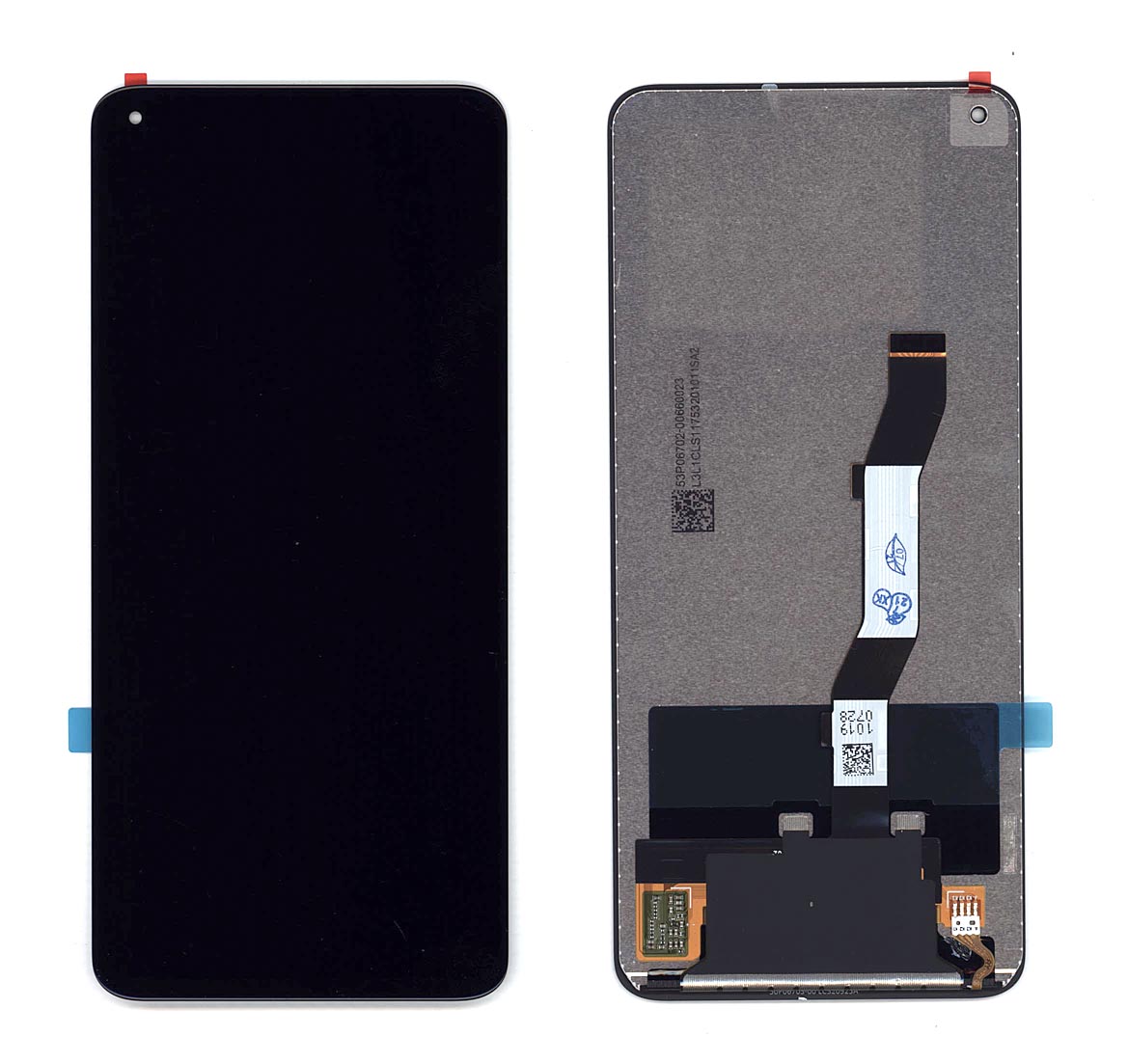 

Дисплей с тачскрином для Xiaomi Mi 10T черный, для Xiaomi Mi 10T