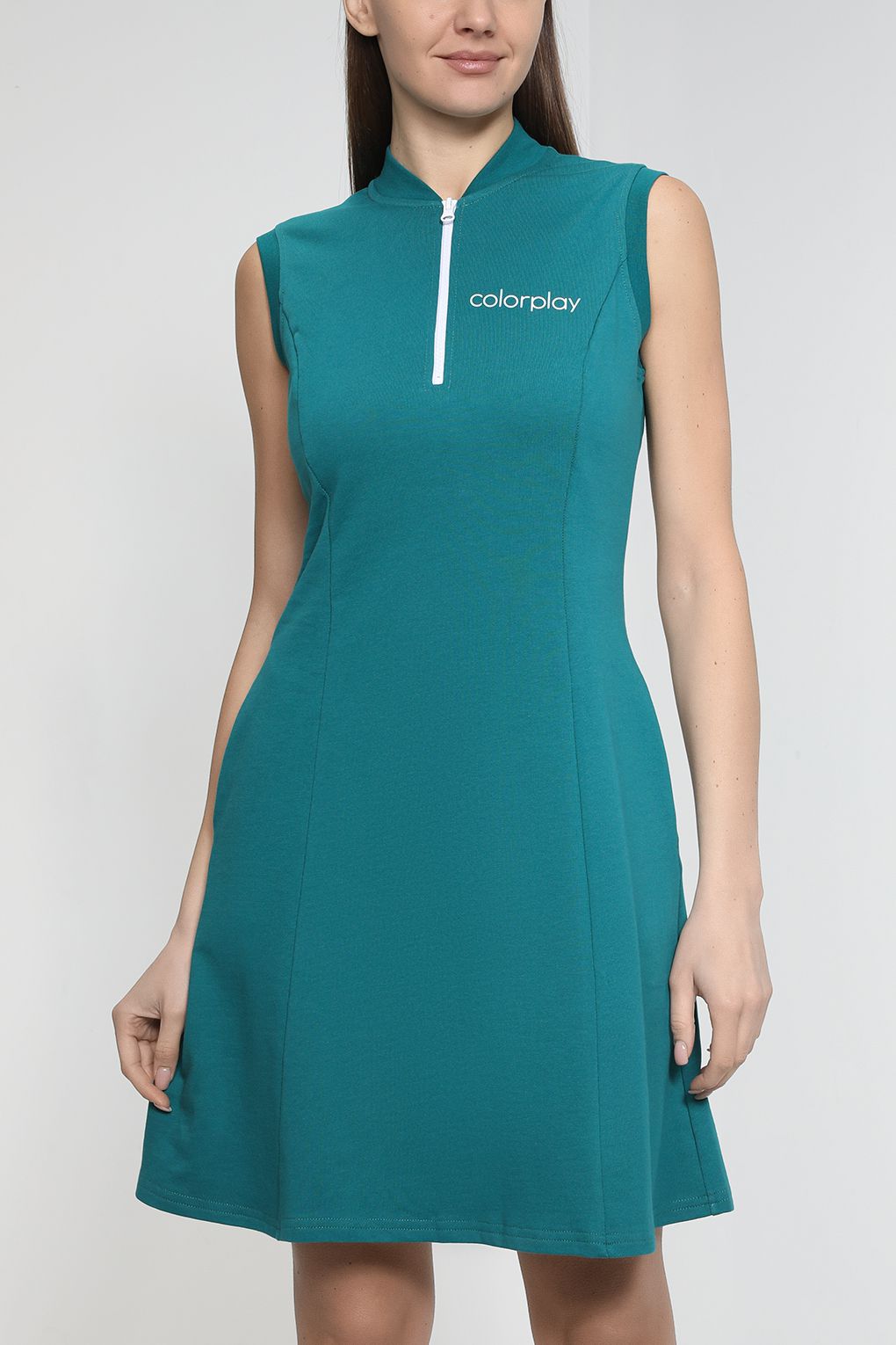 Платье женское COLORPLAY CP23035308 зеленое M