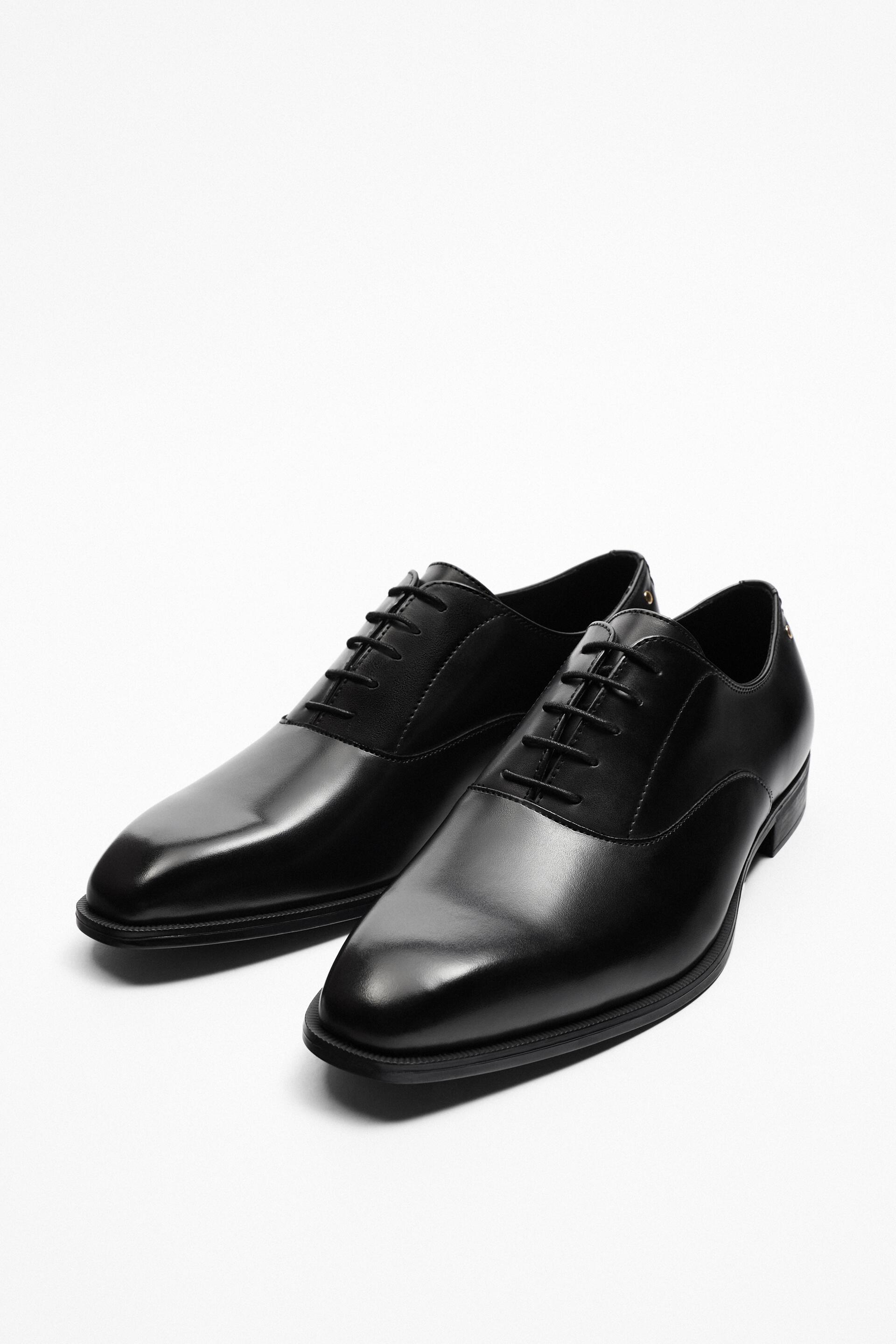 

Туфли мужские ZARA 12402920 черные 43 RU (доставка из-за рубежа), 12402920