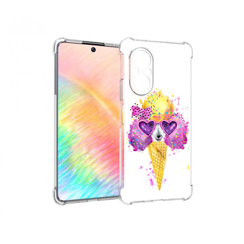

Чехол MyPads Tocco для Honor 50 SE Рожок (PT223907.20.146), Прозрачный, Tocco