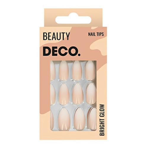 Набор накладных ногтей DECO. Bright Glow Classic с клеевыми стикерами 48 шт стикерная мозаика форменными стикерами лисичка