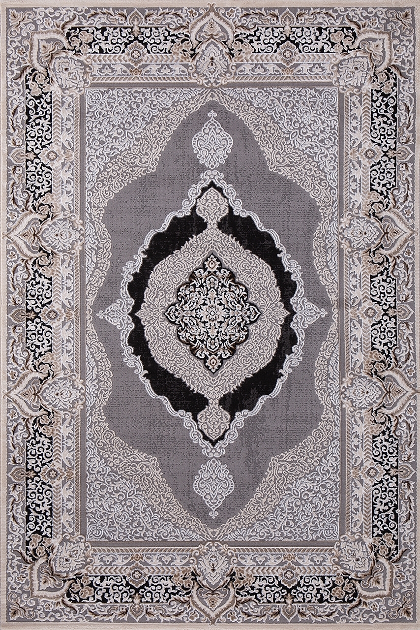 

Ковер турецкий AkTs 195x290 см серый