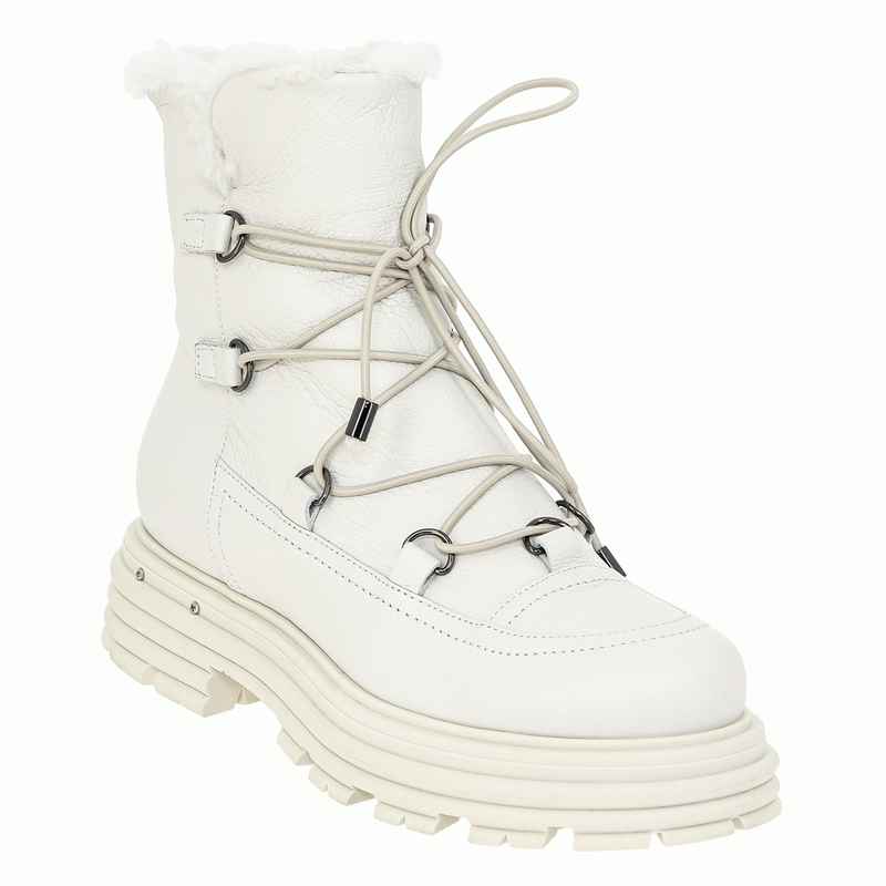Ботинки женские Mara MA071D68 белые 38 RU