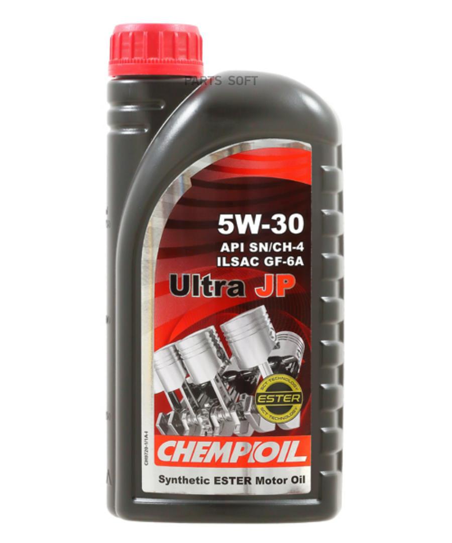 Моторное масло Chempioil синтетическое Ultra Jp Sn/Ch4 5W30 1л