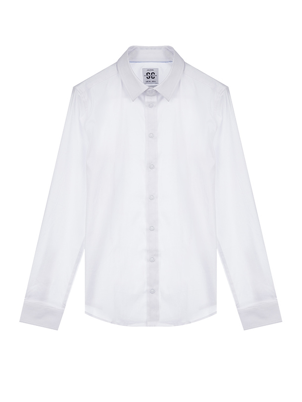 

Рубашка детская PlayToday 22117225 цв. белый р. 164, 22117225