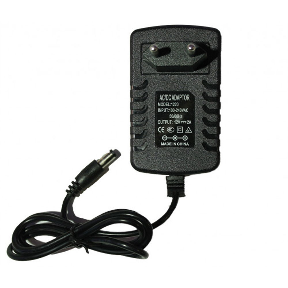 

Блок питания DC 12V 2A, Черный