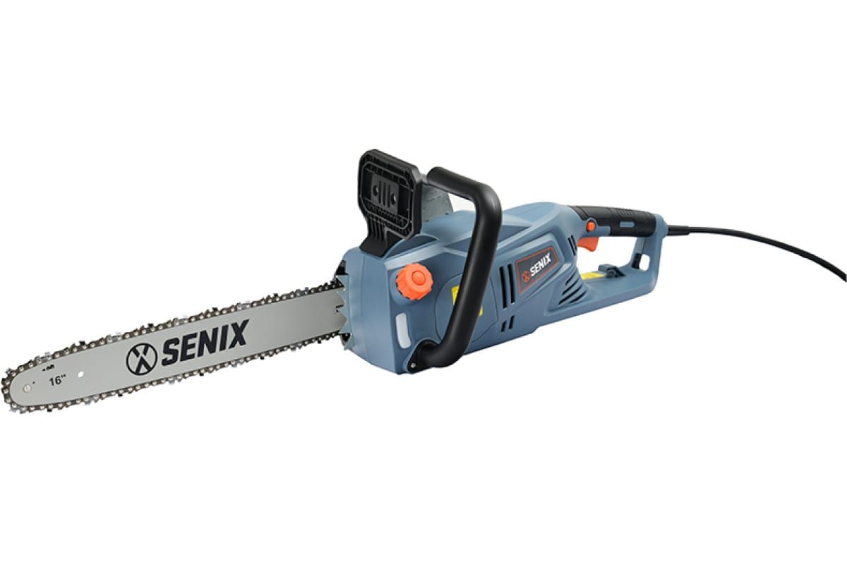 Пила цепная электрическая Senix CSE22-M3-EU, 2200 Вт, 16 м/с, быстрый тормоз