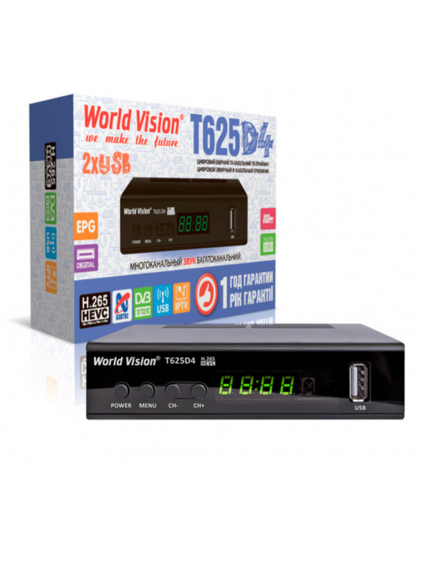 фото Ресивер world vision t625 d4