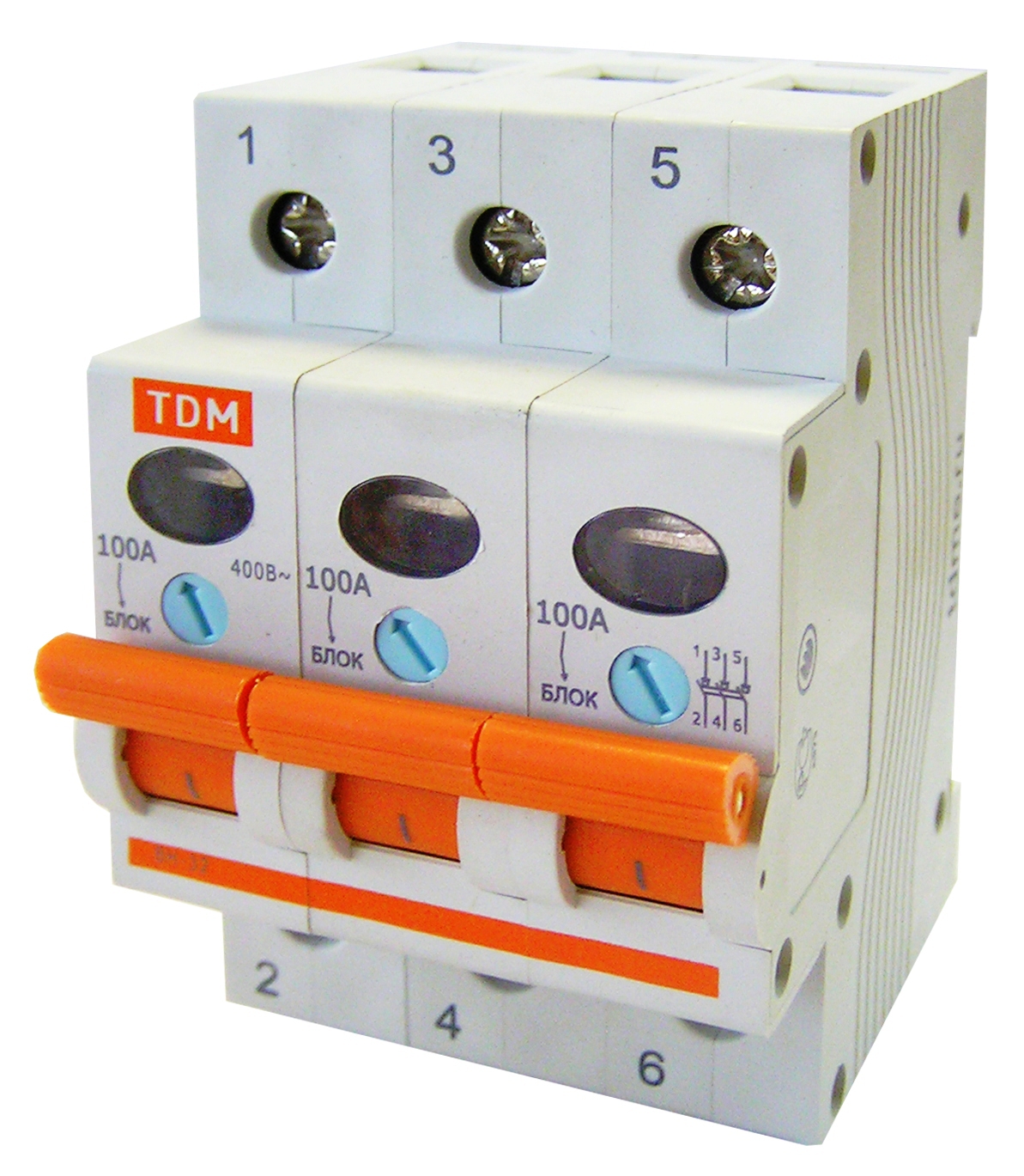 

TDM Electric ВН-32 выключатель нагрузки 3 полюса 63А