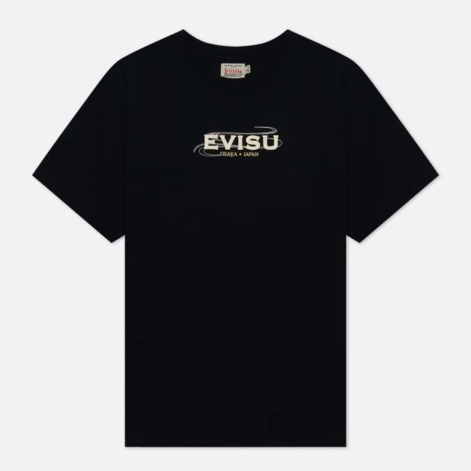 

Футболка женская Evisu 2EAHTW2TS538BFCT-BLKX черная L, 2EAHTW2TS538BFCT-BLKX