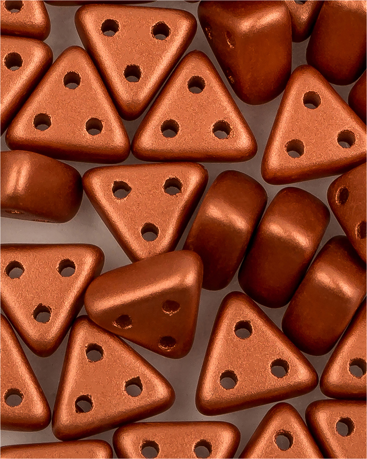 

Чешские бусины Emma beads Alabaster Metallic Bronze, 5 гр, Коричневый, Emma Beads
