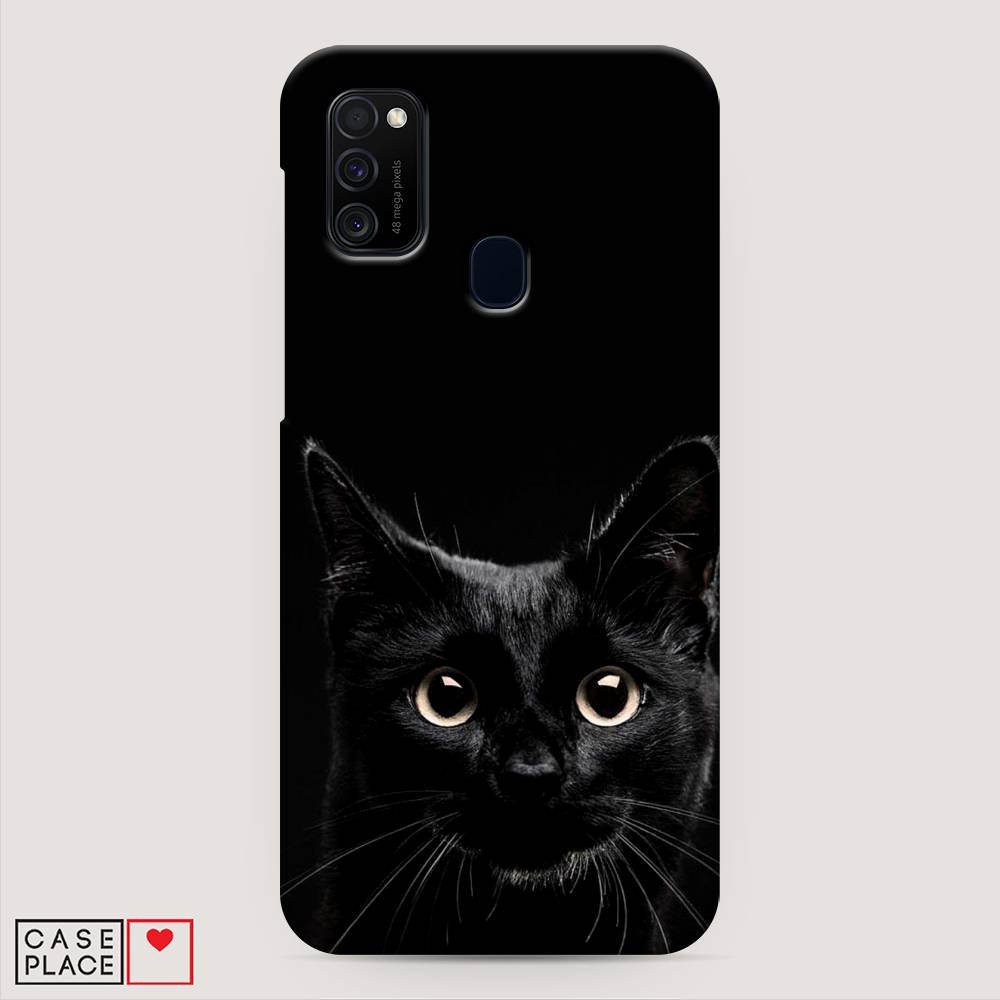 

Пластиковый чехол "Добрый кот" на Samsung Galaxy M21, 29720-1