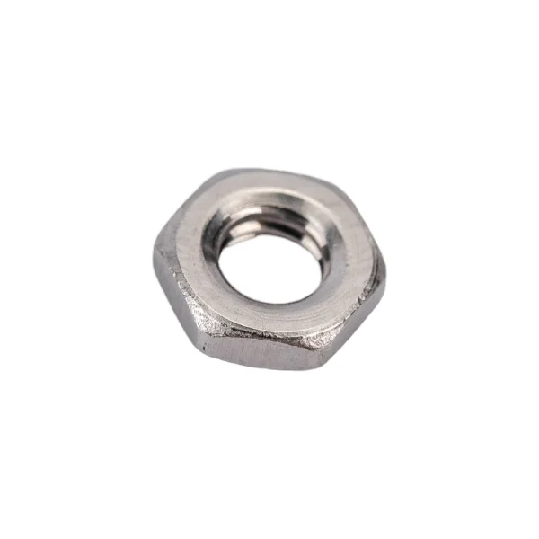 

Шестигранная низкая гайка DINFIX DIN 439, нерж. A2, M4, 50 шт. 00-0004452