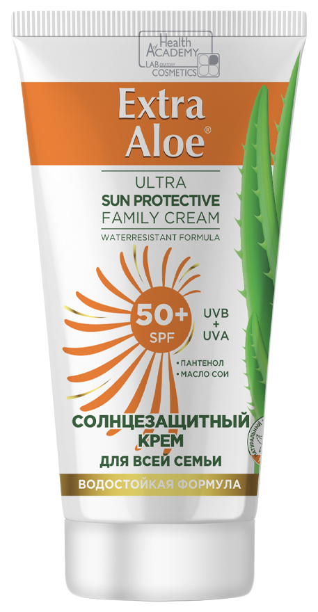 

Средство для защиты от солнца Extra Aloe для тела SPF50, 75 мл