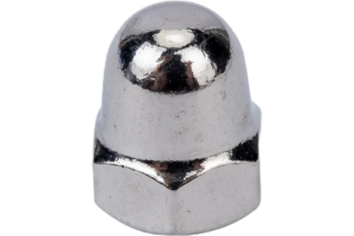 

Шестигранная колпачковая гайка DINFIX DIN 1587 А2 нерж., M5, 10 шт. 00-00002542