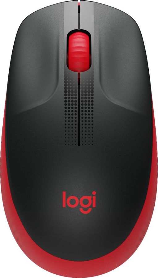 фото Беспроводная мышь logitech black, красный (910-005904)
