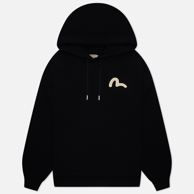 

Худи женское Evisu 2EAHTW2SW369OSCT-BLKX черное M, 2EAHTW2SW369OSCT-BLKX