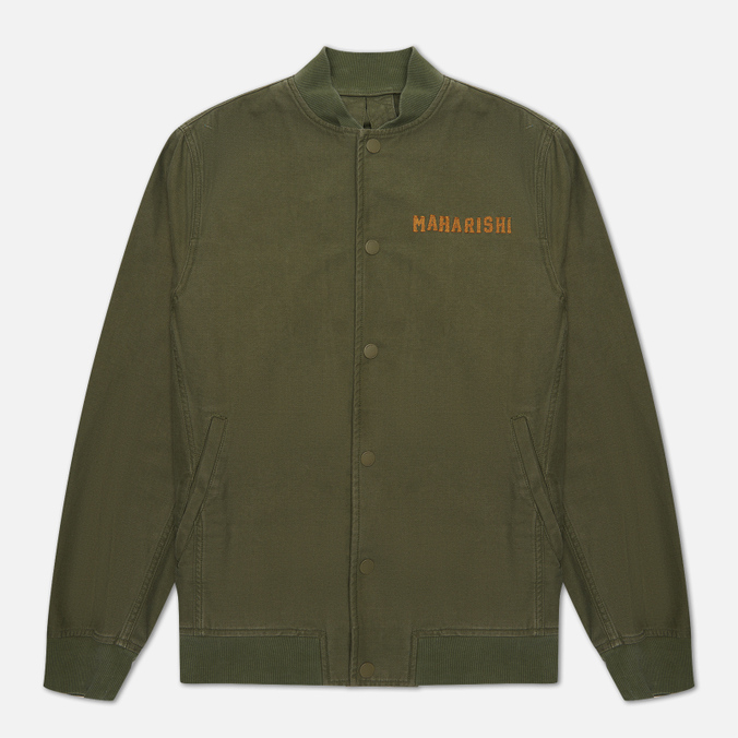 

Джинсовая куртка мужская MAHARISHI 4023-OLV зеленая L, 4023-OLV