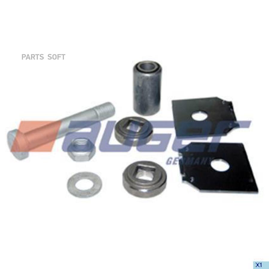 

AUGER 68126 68126_р к пальца рессоры палец M30x200, с б, гайки, шайба BPW 1шт