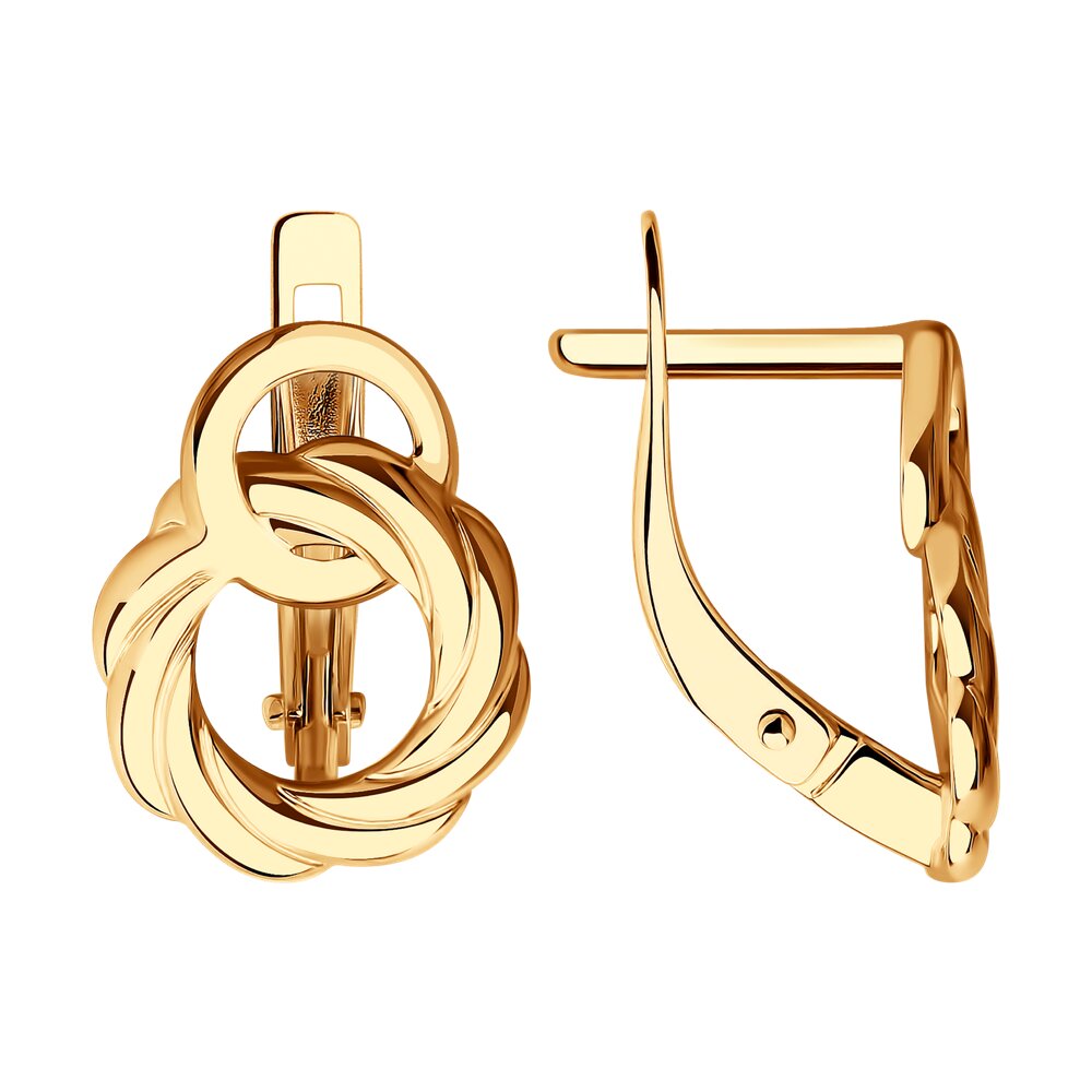 

Серьги из красного золота SOKOLOV 029532, 029532