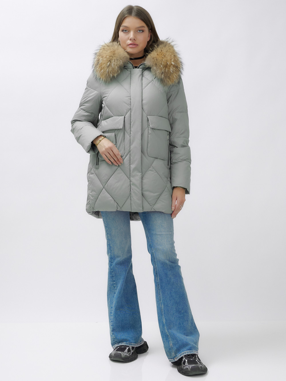 

Куртка женская MTFORCE 3141 зеленая M, Зеленый, 3141