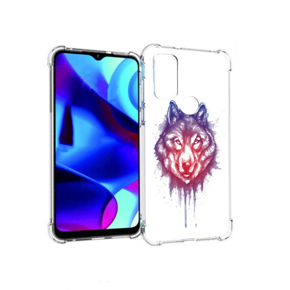 

Чехол MyPads Tocco для Motorola Moto G пушистый волк (PT227075.349.561), Прозрачный, Tocco