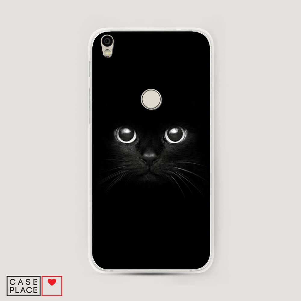 

Чехол Awog на Alcatel Shine Lite / Алкатель Шайн Лайт "Взгляд черной кошки", 170350-1