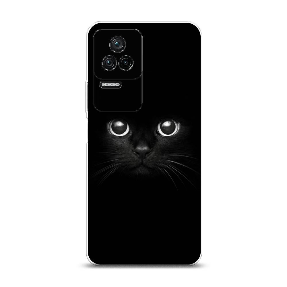 

Чехол Awog на Xiaomi Redmi K40S "Взгляд черной кошки", Разноцветный, 314650-1