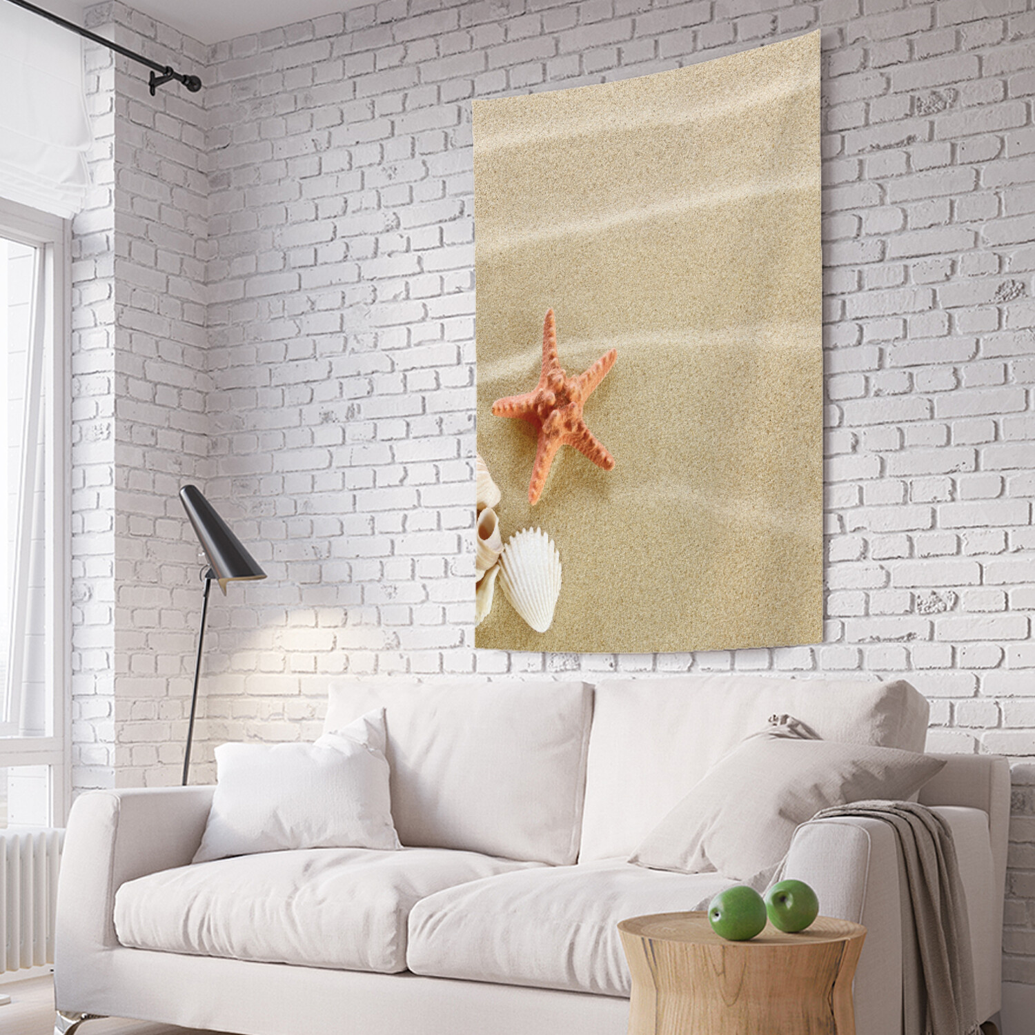 

Вертикальное фотопанно на стену JoyArty Ракушечный натюрморт 150x200 см, Ракушечный натюрморт