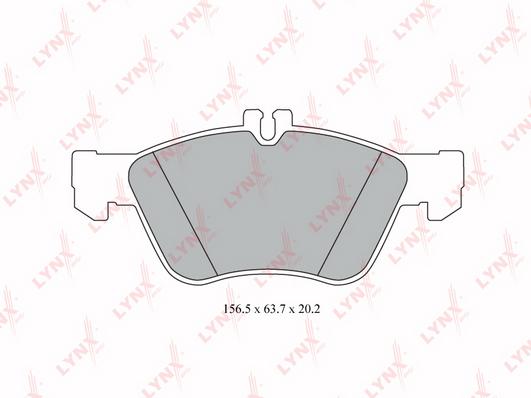 

Колодки тормозные передние дисковые Mercedes CLK/E-Class/E-Class T-Model 95>05 Chrysler Cr