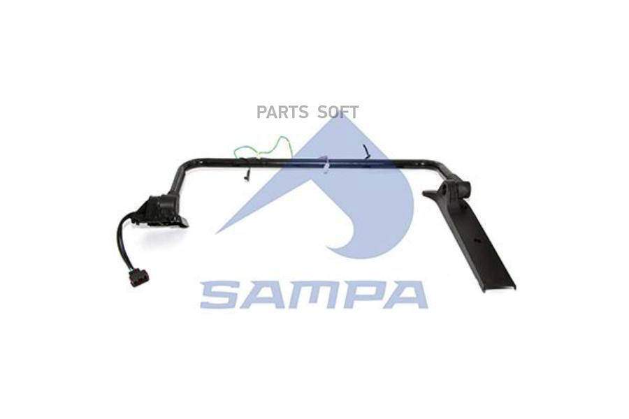 

SAMPA 079414 SA079.414_кронштейн зеркала левый 800x270x28mm DAF VOLVO RVI 1шт