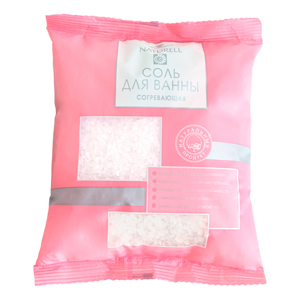 Соль для ванн Naturell согревающая, 500 г эмаль deton special для ванн и керамики белый аэрозоль 520мл