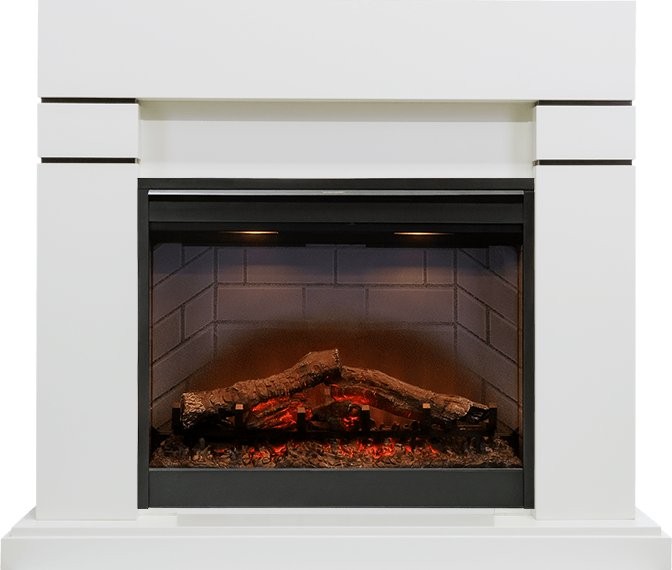 

Каминокомплект Dimplex Optiflame Lindos алебастр с очагом Symphony 26'' DF2608-INT