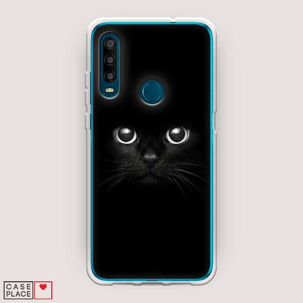 

Чехол Awog на Alcatel 1SE (2020) / Алкатель 1SE (2020) "Взгляд черной кошки", Разноцветный, 171250-1