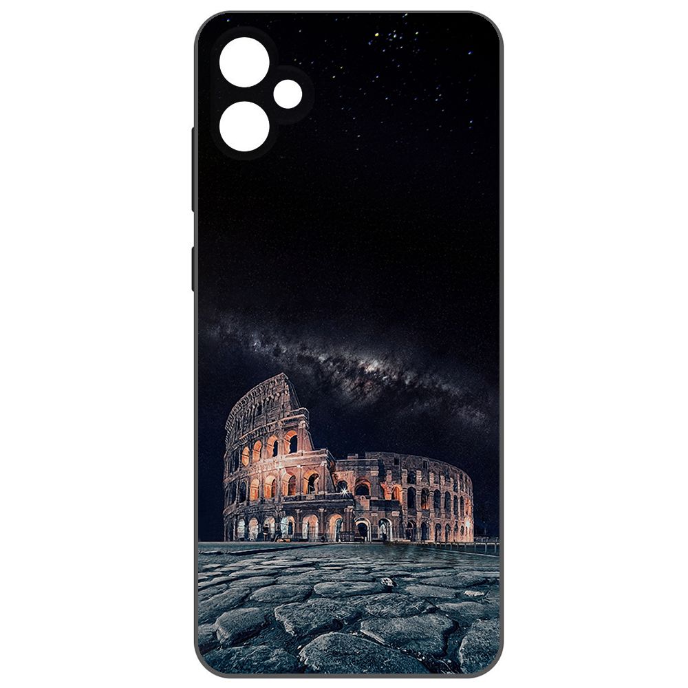 

Чехол-накладка Krutoff Soft Case Италия, Колизей для Samsung Galaxy A05 черный